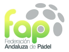 Federación Andaluza de Pádel - FAP