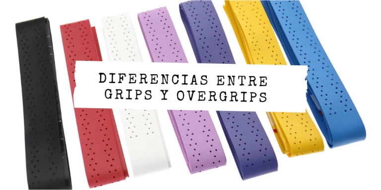 Diferencia entre grip y overgrip: cómo poner un overgrip paso a paso